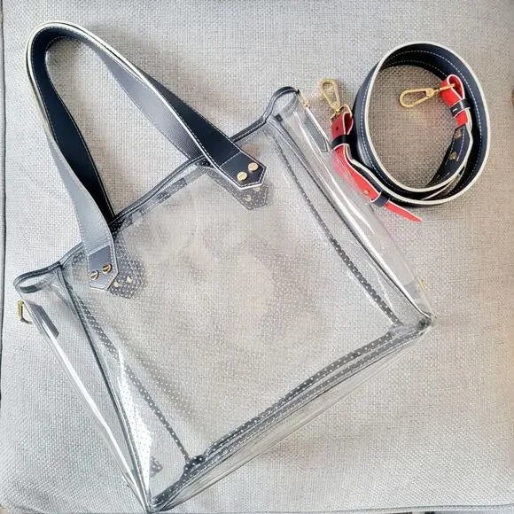 Fenix Sportier Game Day Perforated PVC Tote Custom Texas Stadium Compliant - Picture 7 of 9